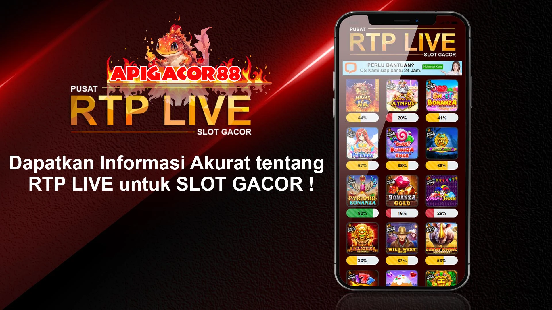 Apigacor88: Situs Live RTP Slot Gacor Terbaik & Gratis - Main Sekarang!